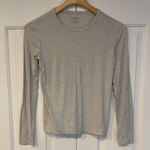 Monaco Heather Gray Long Sleeve Tee